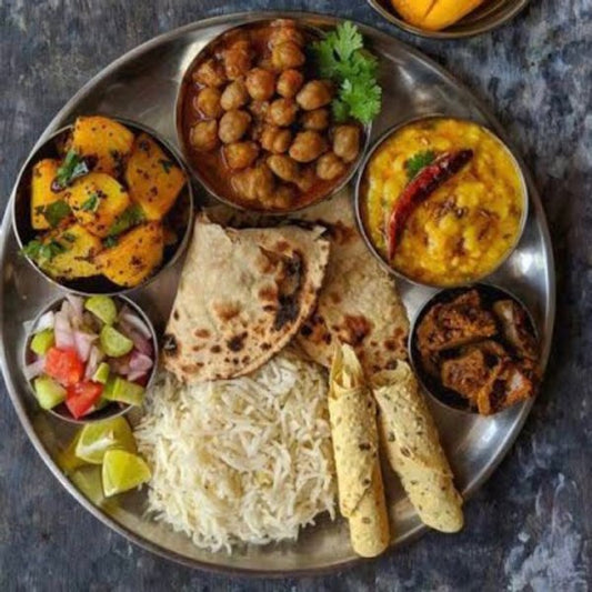 Set Meal Vegan indian Family