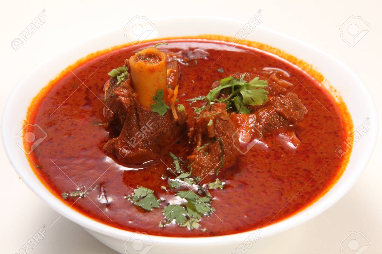 Mutton Lamb Rogan halal spicy curry