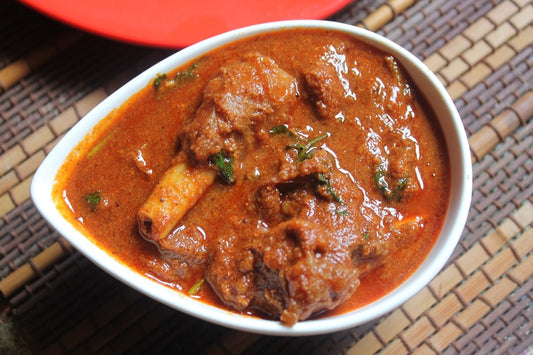 Mutton curry gravy halal
